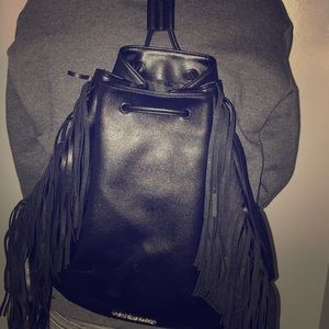 Victoria Secret backpack/purse with tassels